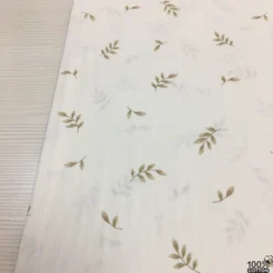 Mellow Leaf %100 Pamuk Nevresimlik Poplin Kumaş - Görsel 2