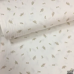 Mellow Leaf %100 Pamuk Nevresimlik Poplin Kumaş
