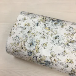 Cottage Roses %100 Pamuk Nevresimlik Poplin Kumaş - Görsel 5