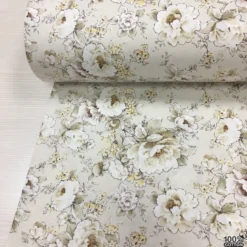 Cottage Roses %100 Pamuk Nevresimlik Poplin Kumaş