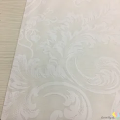 Jakarlı Kendinden Desenli Çok Amaçlı Keten Kumaş