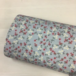 Gentle Bloom %100 Pamuk Poplin Kumaş - Görsel 2