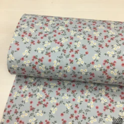 Gentle Bloom %100 Pamuk Poplin Kumaş - Görsel 5