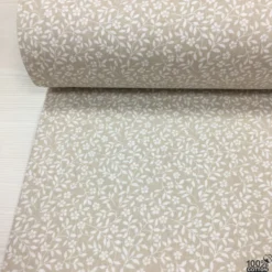 Vine Floral %100 Pamuk Poplin Kumaş - Görsel 3
