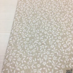 Vine Floral %100 Pamuk Poplin Kumaş - Görsel 2