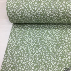 Vine Floral %100 Pamuk Poplin Kumaş - Görsel 3