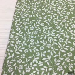 Vine Floral %100 Pamuk Poplin Kumaş - Görsel 2