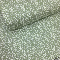 Vine Floral %100 Pamuk Poplin Kumaş - Görsel 5