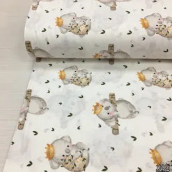 Sevimli Koala %100 Pamuk Nevresimlik Poplin Kumaş - Görsel 3