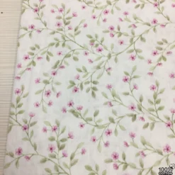 Willow Bloom %100 Pamuk Nevresimlik Poplin Kumaş - Görsel 2