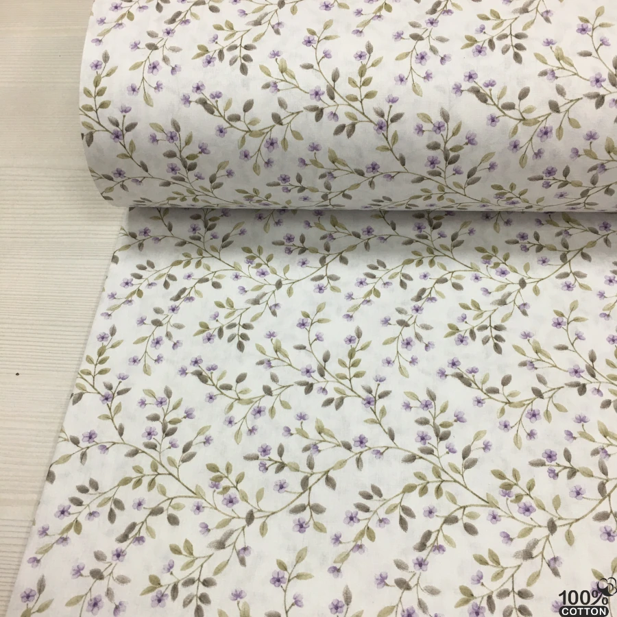 Willow Bloom %100 Pamuk Nevresimlik Poplin Kumaş - Görsel 3