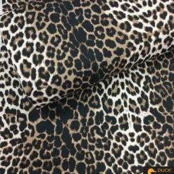 Leopar Desen Dijital DUCK Keten Kumaş