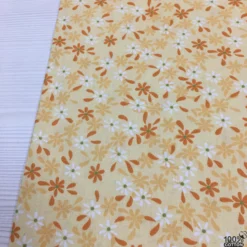 Floral Reverie %100 Pamuk Nevresimlik Poplin Kumaş - Görsel 2
