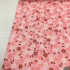 Floral Reverie %100 Pamuk Nevresimlik Poplin Kumaş - Görsel 2