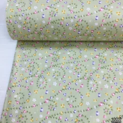 Daisy Trails %100 Pamuk Nevresimlik Poplin Kumaş - Görsel 3