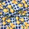 Limon Dijital Panama Keten Kumaş