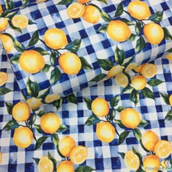 Limon Dijital Panama Keten Kumaş