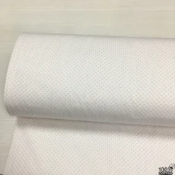 Pudra Puanlı %100 Pamuk Nevresimlik Poplin Kumaş
