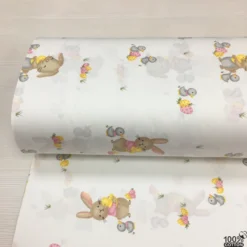 Sweet Easter Bunny %100 Pamuk Nevresimlik Poplin Kumaş