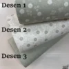 Vintage Stitched %100 Pamuk Nevresimlik Poplin Kumaş