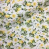 Fresh Lemon Grove Dijital Panama Keten Kumaş
