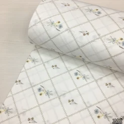 Little Bouquet %100 Pamuk Nevresimlik Poplin Kumaş - Görsel 3