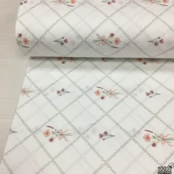 Little Bouquet %100 Pamuk Nevresimlik Poplin Kumaş - Görsel 2