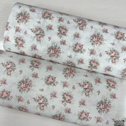 Palace Roses  %100 Pamuk Nevresimlik Poplin Kumaş