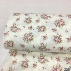 Palace Roses %100 Pamuk Nevresimlik Poplin Kumaş - Görsel 2