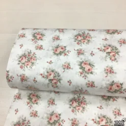 Palace Roses  %100 Pamuk Nevresimlik Poplin Kumaş - Görsel 2
