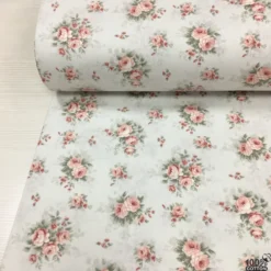 Palace Roses  %100 Pamuk Nevresimlik Poplin Kumaş - Görsel 5