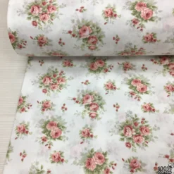 Palace Roses %100 Pamuk Nevresimlik Poplin Kumaş - Görsel 5