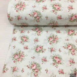 Palace Roses %100 Pamuk Nevresimlik Poplin Kumaş - Görsel 3