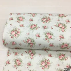 Palace Roses %100 Pamuk Nevresimlik Poplin Kumaş - Görsel 2