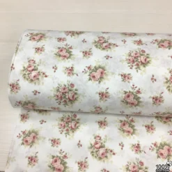 Palace Roses %100 Pamuk Nevresimlik Poplin Kumaş - Görsel 4