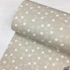 Vintage Stitched %100 Pamuk Nevresimlik Poplin Kumaş - Görsel 5