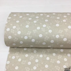 Vintage Stitched %100 Pamuk Nevresimlik Poplin Kumaş - Görsel 4