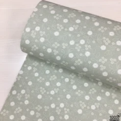Vintage Stitched %100 Pamuk Nevresimlik Poplin Kumaş - Görsel 3