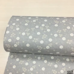 Vintage Stitched %100 Pamuk Nevresimlik Poplin Kumaş - Görsel 2