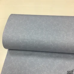 Vintage Stitched %100 Pamuk Nevresimlik Poplin Kumaş - Görsel 4