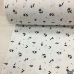 Serene Floral Nevresimlik Flanel Pazen Kumaş - Görsel 2