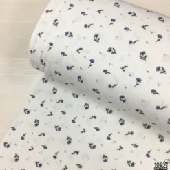 Serene Floral Nevresimlik Flanel Pazen Kumaş