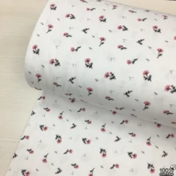 Serene Floral Nevresimlik Flanel Pazen Kumaş