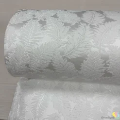 Kırık Beyaz Renk Desenli Pike Takımlık Şönil Kumaş