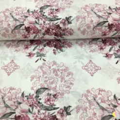 Desenli Polycotton Kumaş - Görsel 2