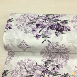Desenli Polycotton Kumaş